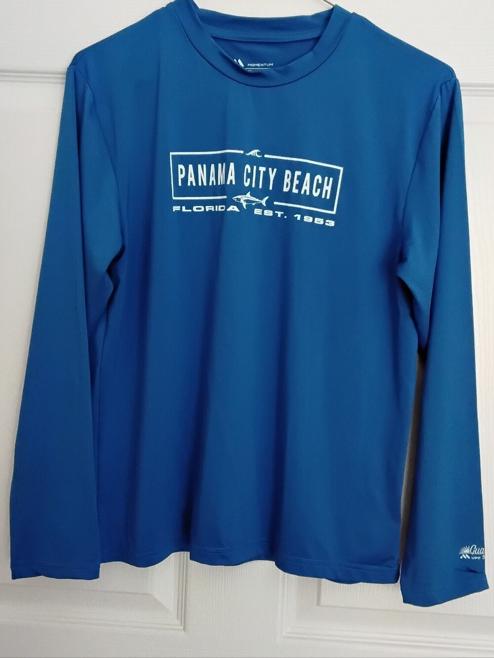 Panama City Beach Momentum Long Sleeve Graphic Tee - Blue